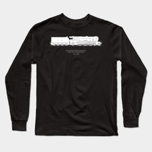 Flying Scotsman Circa 1946 Long Sleeve T-Shirt